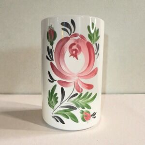 Portmeirion WELSH DRESSER Utensil Crock, Canister 7 3/4" Tall, 4 7/8" Dia